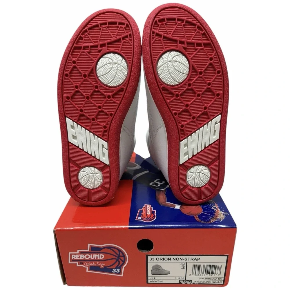 Patrick Ewing‎ Rebound Orion Strap Mid Sneaker, Boys Youth Sneaker (Size 3)